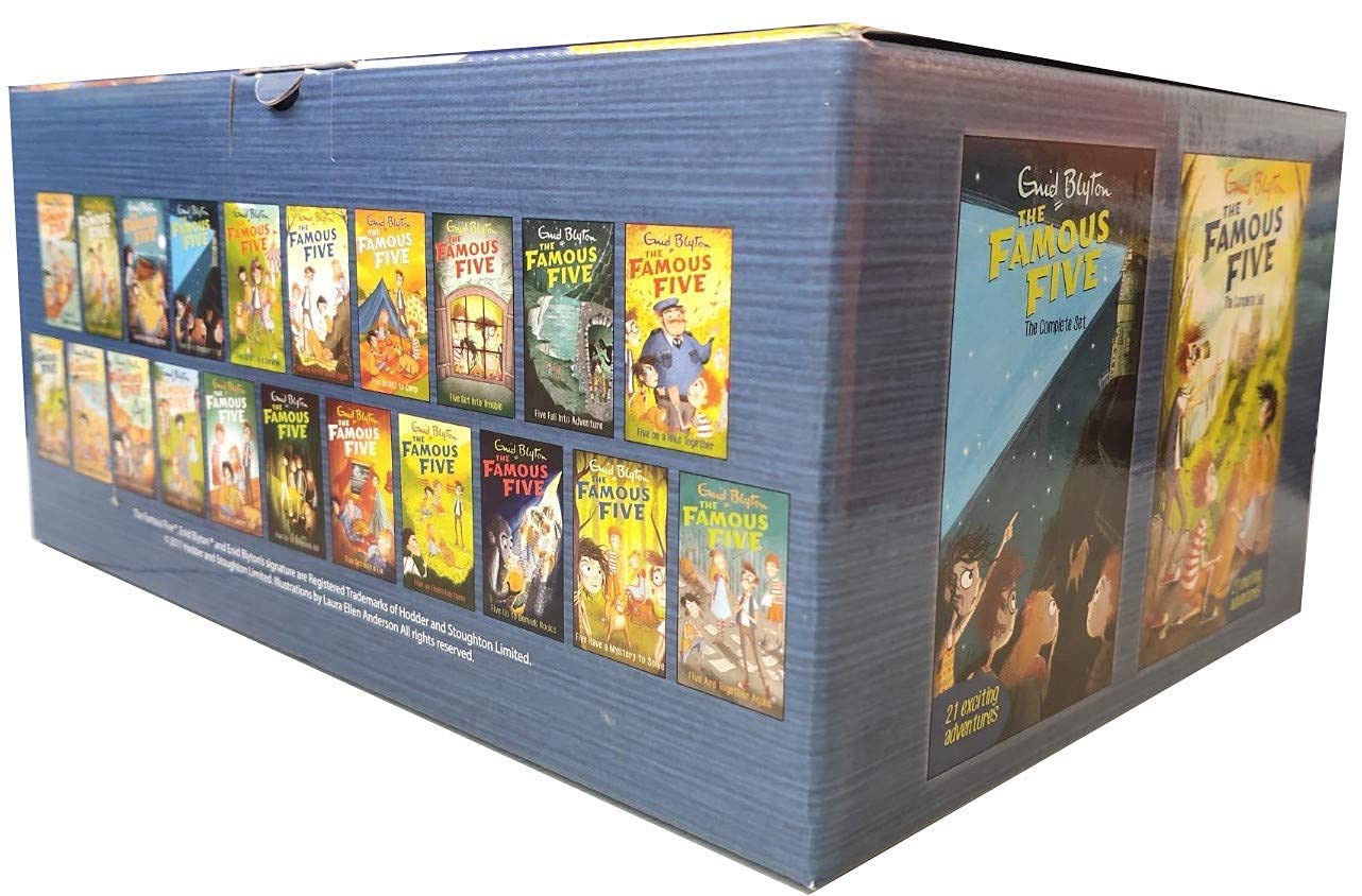 The Famous Five Collection Set of 21 Books