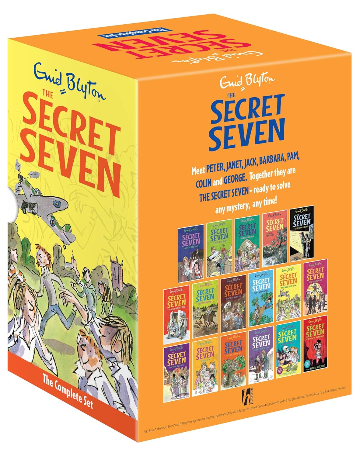 The Secret Seven Collection Of 17 Books