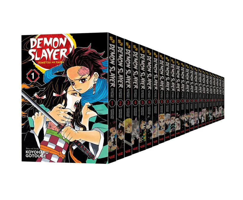 Demon Slayer Manga Box Set Volumes 1-23 Complete Collection