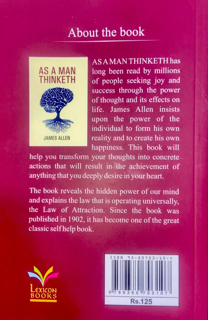 As a Man Thinketh