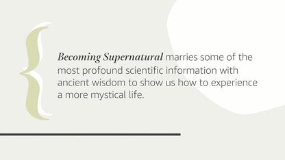 Becoming Supernatural