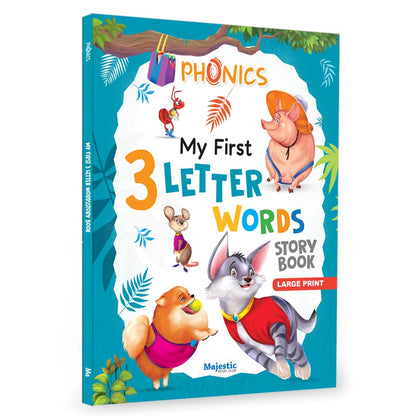 My First Phonics 3-Letter Words Story Books