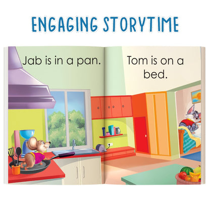 My First Phonics 3-Letter Words Story Books