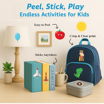 My first sticker book SET of 4