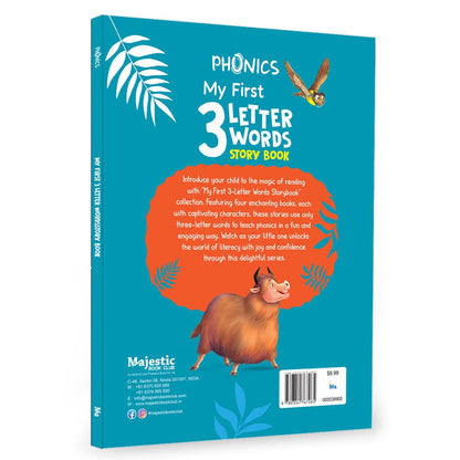 My First Phonics 3-Letter Words Story Books