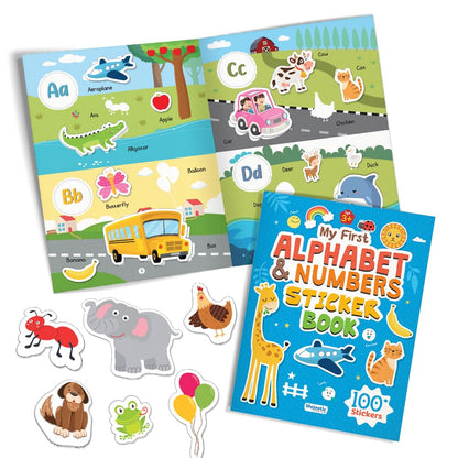 My first sticker book SET of 4