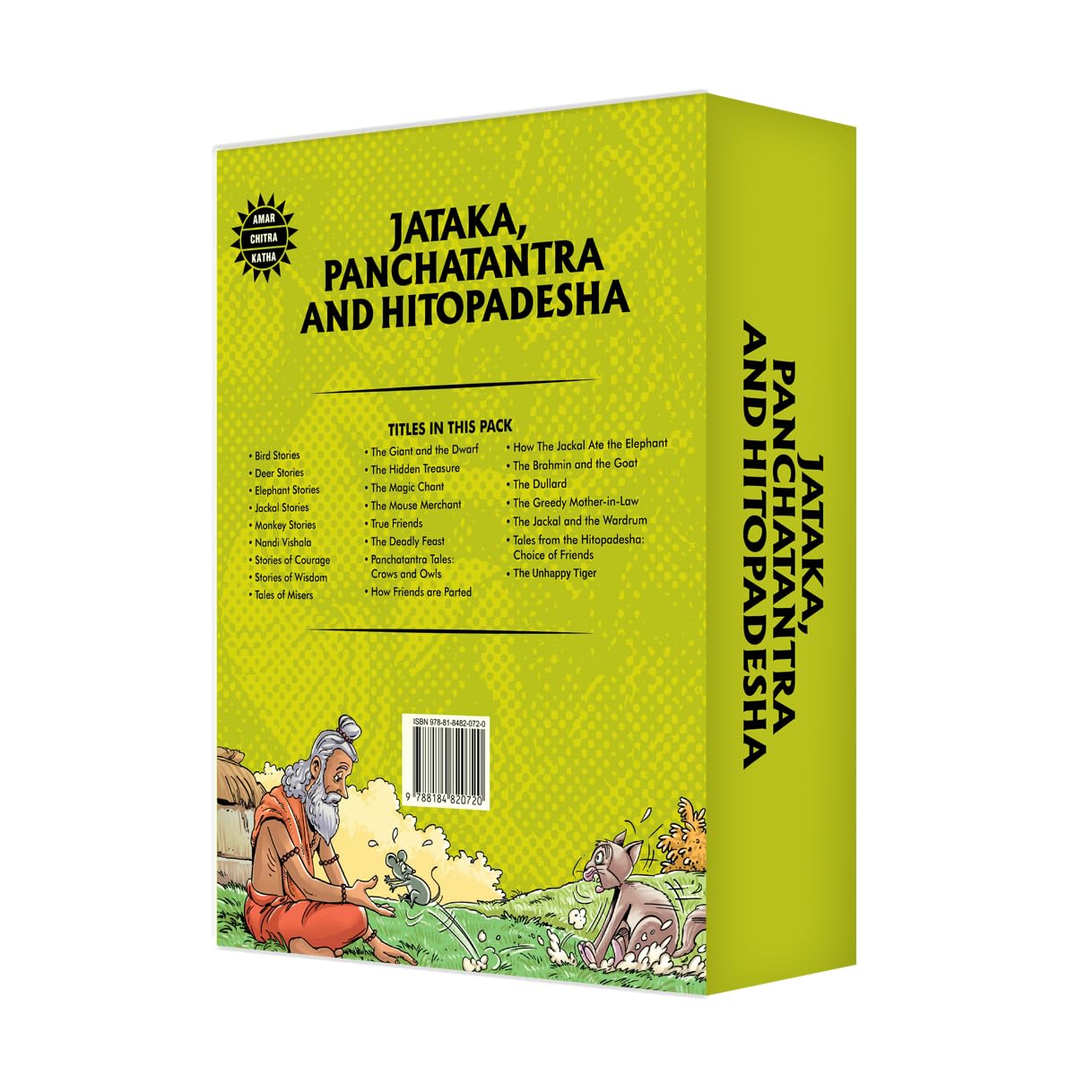 Jataka, Panchatantra, Hitopadesha Collection: 24 Book Set