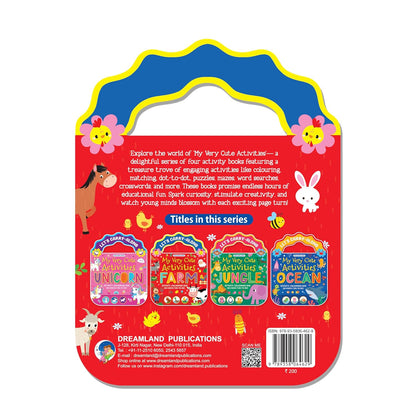 Farm – Let’s Carry-Along Activity & Colouring Book for Kids Ages 3-8