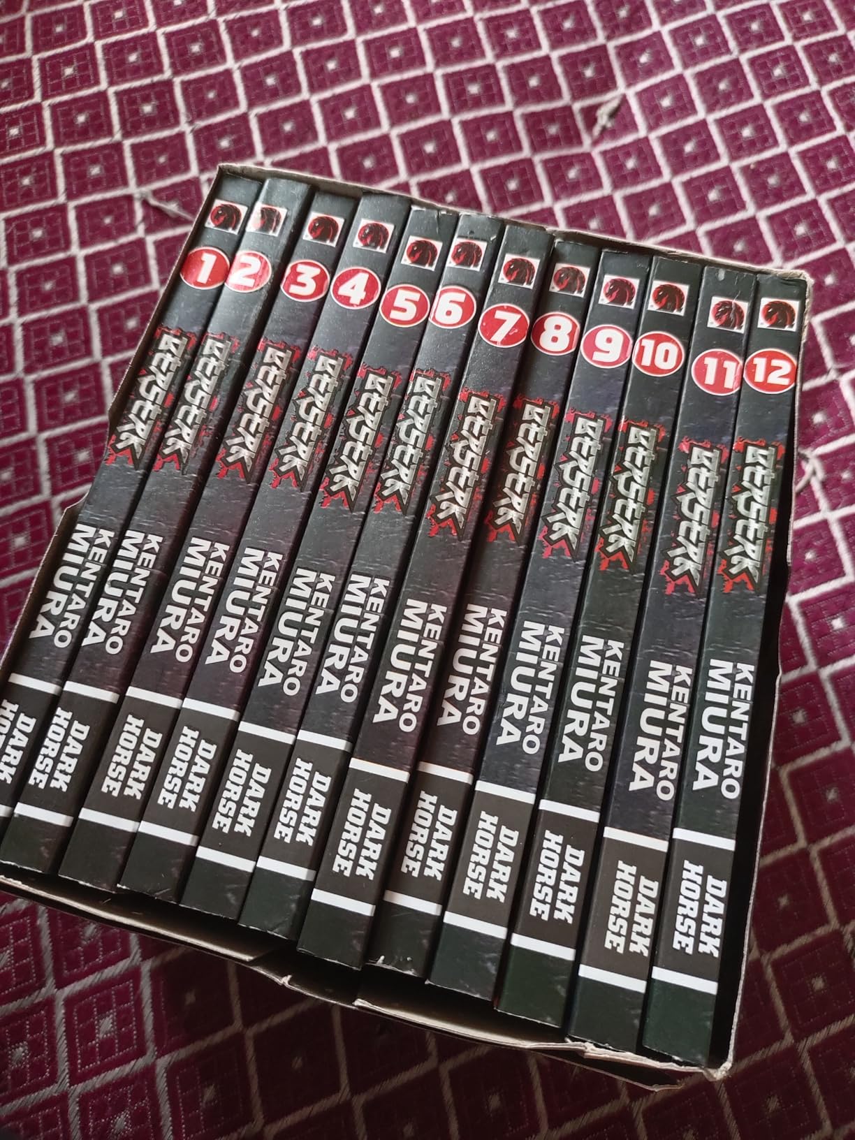 Berserk Set of 11 Books Volume 1-11 [Paperback] Kentaro Miura