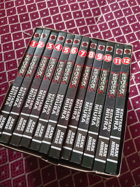 Berserk Set of 11 Books Volume 1-11 [Paperback] Kentaro Miura