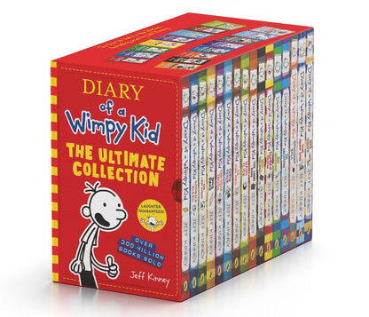 Diary of a Wimpy Kid Collection Of 16 Books