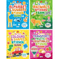 My first sticker book SET of 4