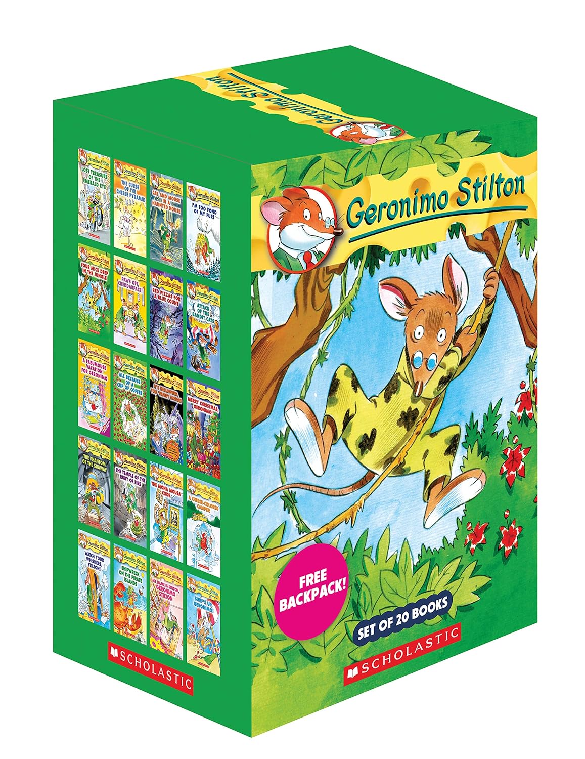 Geronimo Stilton Collection Box-set (20 Books)