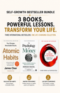 Atomic Habits + The Psychology of Money + The Courage to Be Disliked – Bestselling Self-Help Collection