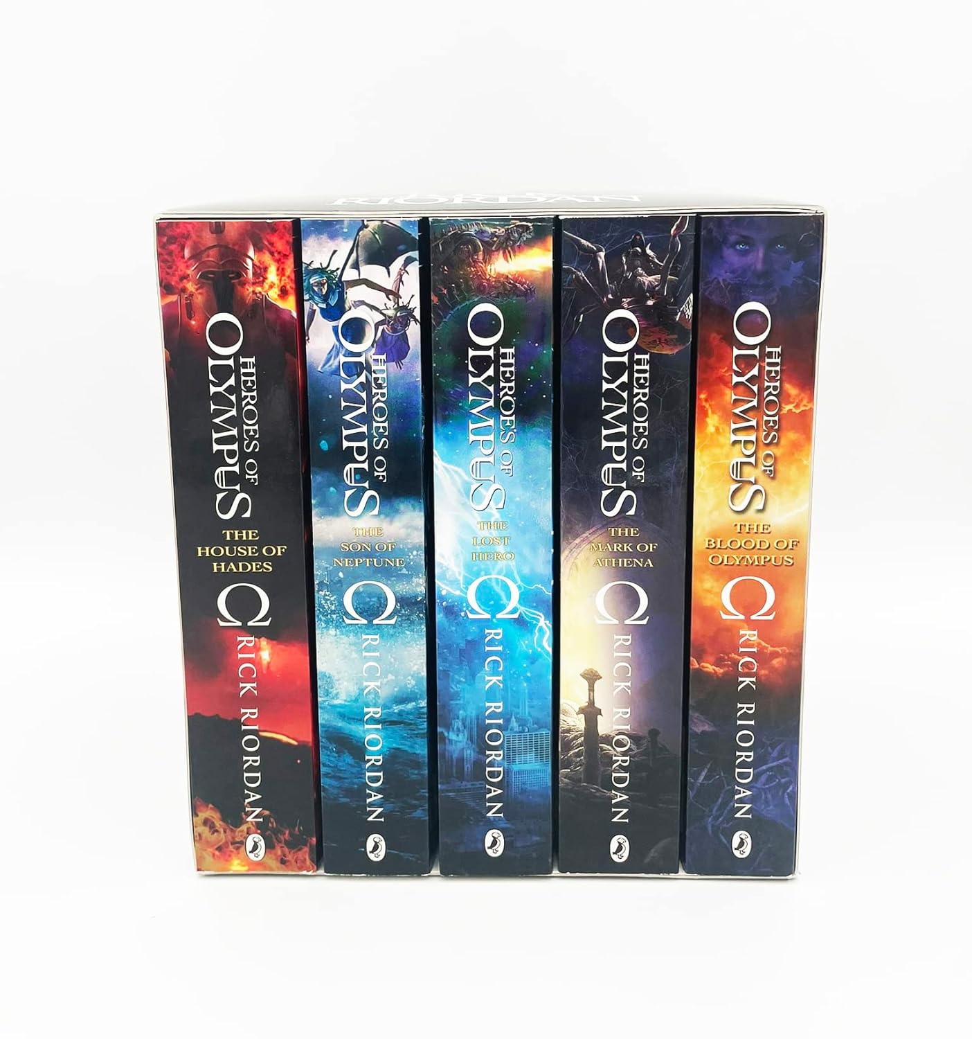 Heroes of Olympus Complete Collection of 5 Books