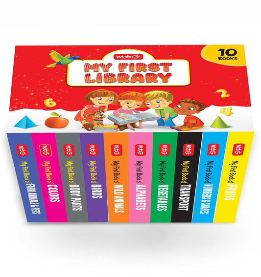 My First Library Box Set of 10 Books for Kids