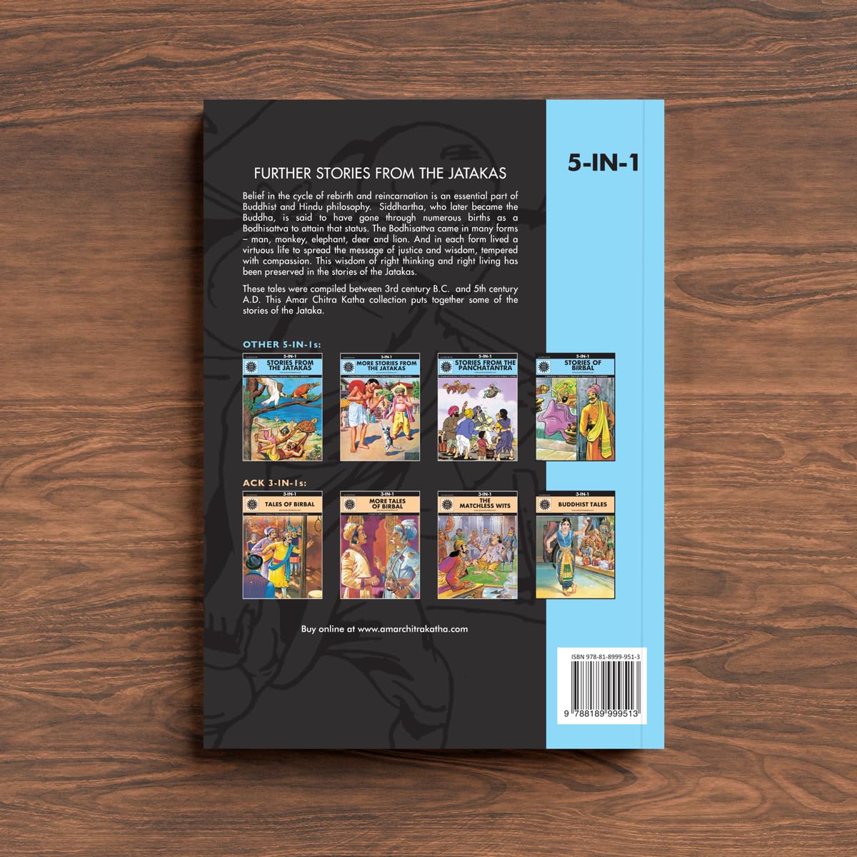 Further Stories from the Jatakas: 5 in 1 (Amar Chitra Katha)