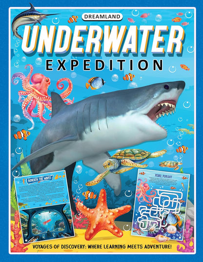 Underwater Expedition Activity Book for Kids