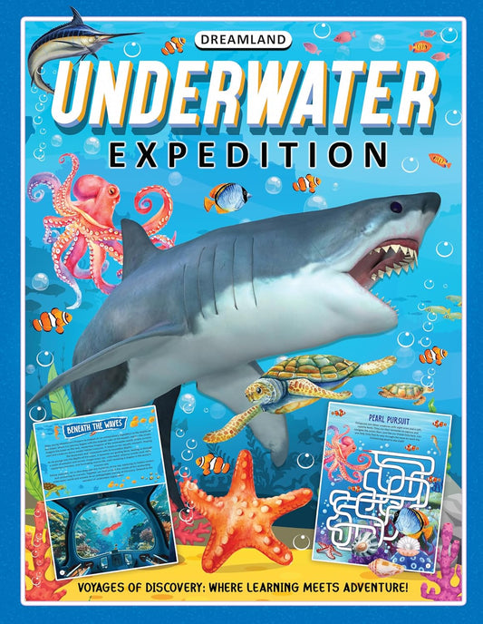 Underwater Expedition Activity Book for Kids