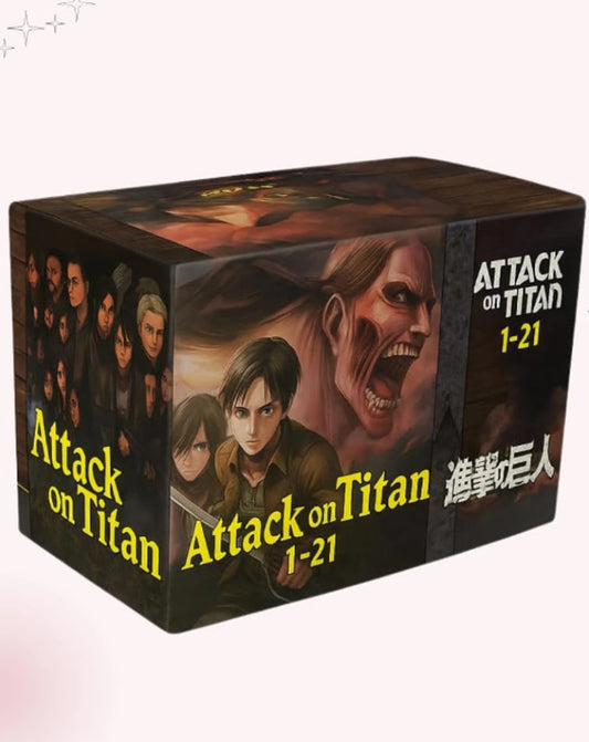Attack on titan Manga Complete Box Set (VOL 1-21)